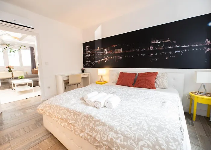 Superb Location & Chic W' 2bedroom 公寓 布达佩斯